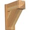 Ekena Millwork Traditional Rough Sawn Arts and Crafts Outlooker, Western Red Cedar, 8"W x 20"D x 20"H OUT08X20X20TRA03RWR - alternate 1